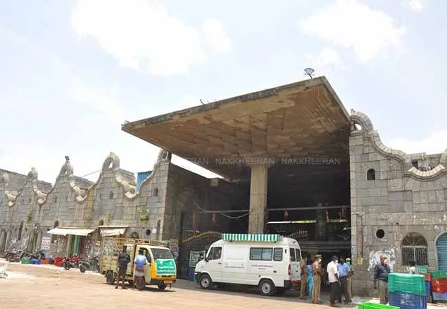 chennai koyambedu  market deputy cm ops inspection for today 